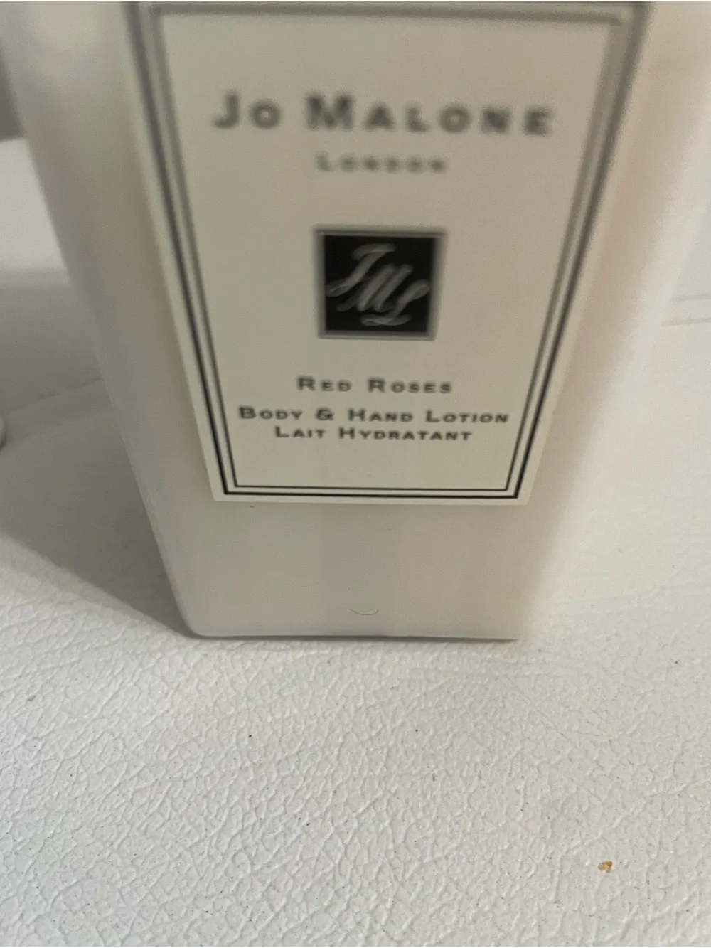 Jo Malone Body & Hand Lotion Bottle - . Red Roses. About 80 percent. Top scent.